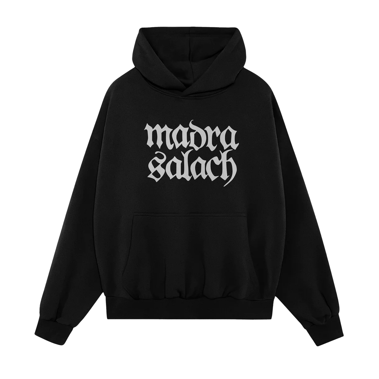 Madra Salach - Black & White Logo Hoodie