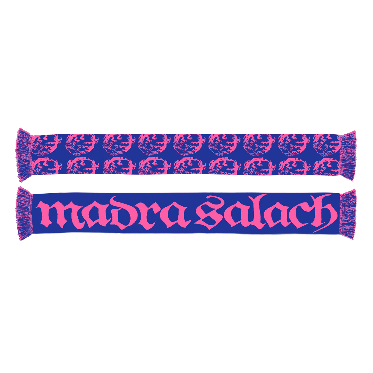 Madra Salach - Blue & Pink Logo Scarf