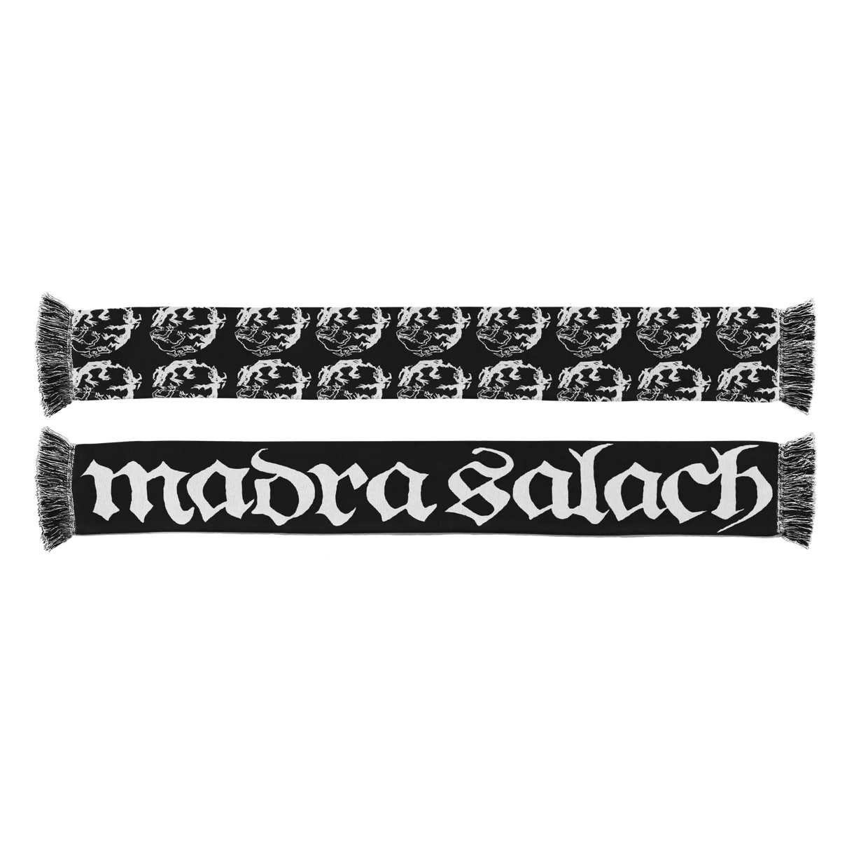 Madra Salach - Black & White Logo Scarf