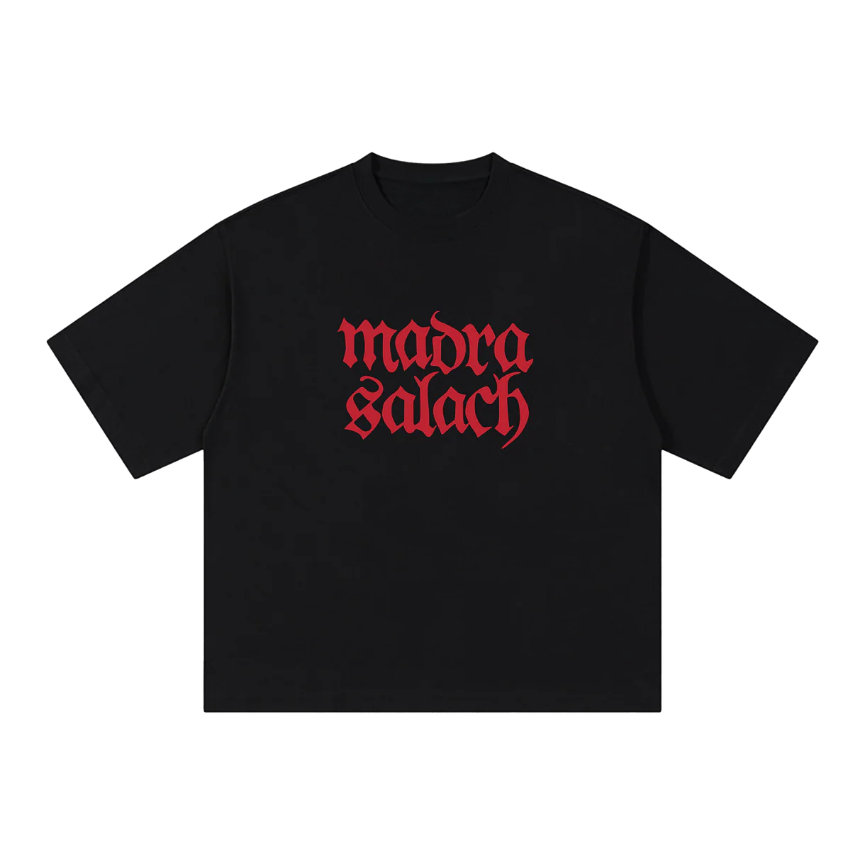 Madra Salach - Black & Red Logo T-Shirt