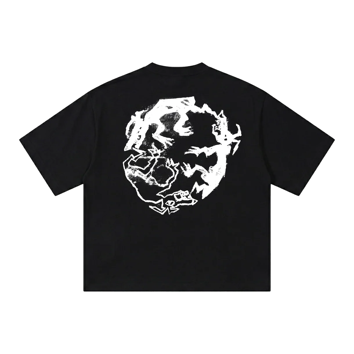 Madra Salach - Black & White Logo T-Shirt